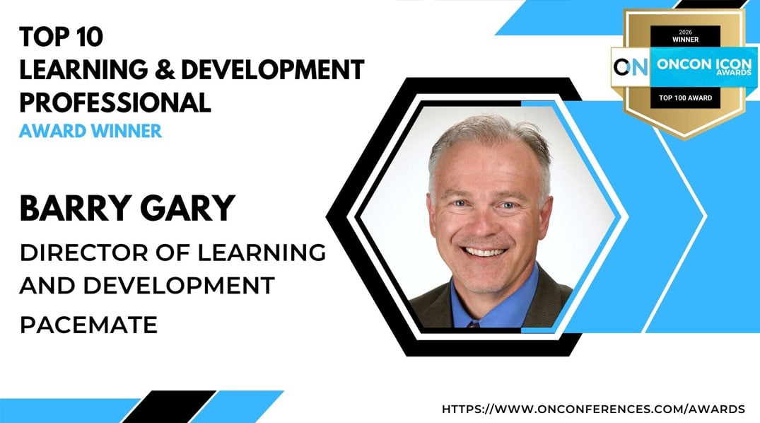 Read full post: PaceMate's Director of Learning & Development Named a Top 10 L&D Professional by OnCon Icon Awards