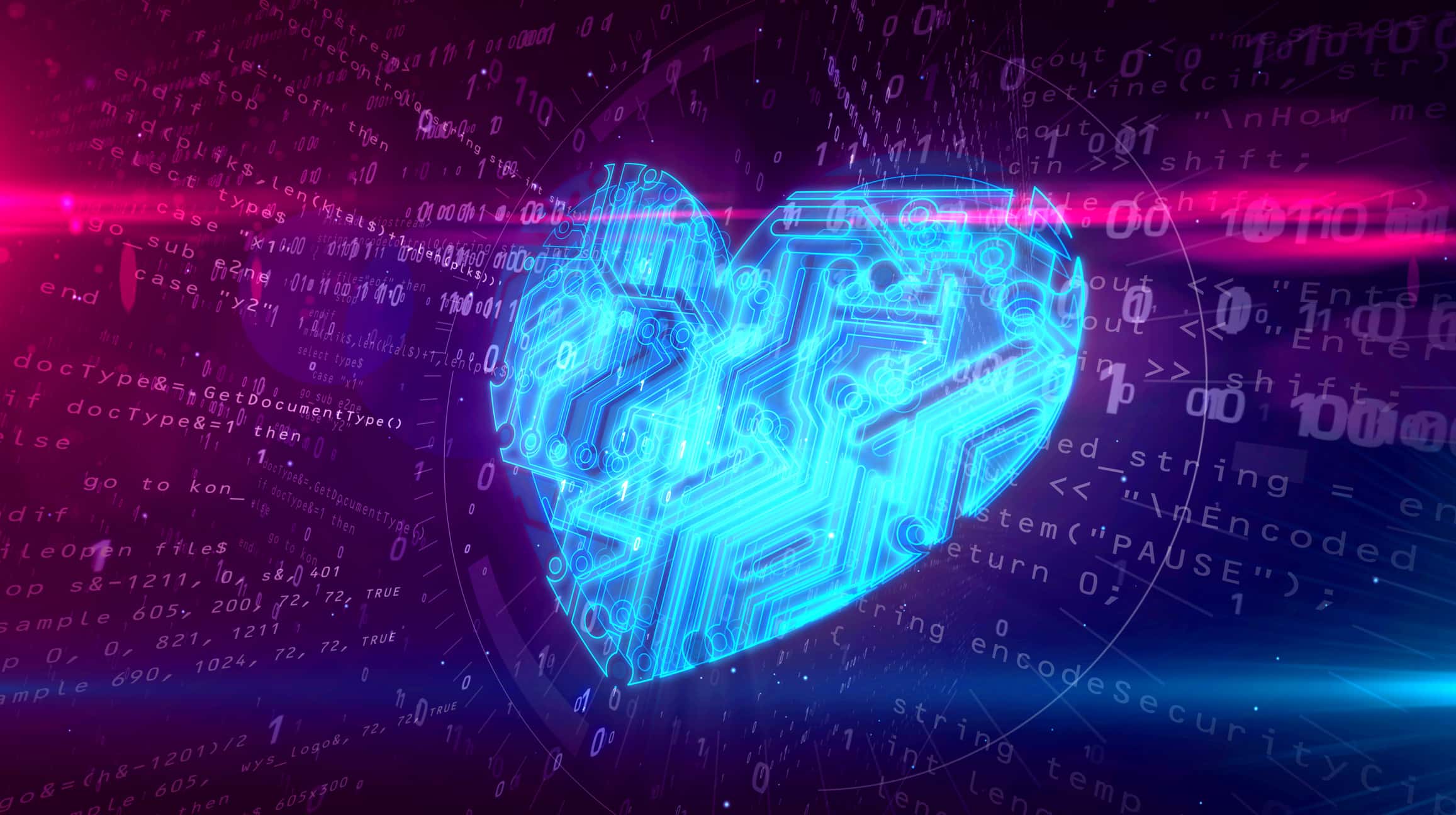 Featured image: Digital heart in a sea of pink code - Read full post: What’s New In the 2023 HRS/EHRA/APHRS/LAHRS Statement?
